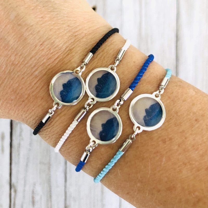 We are Islands Connected in the Deep adjustable bracelet