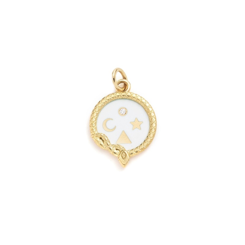 Wholeness : Petite Champleve Medallion