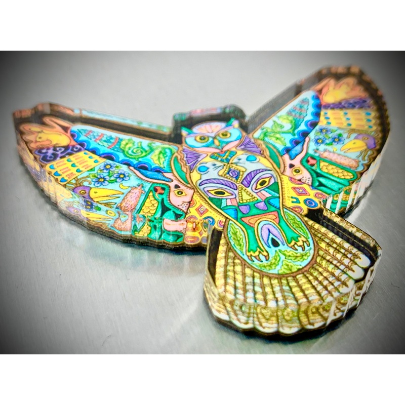 Great Horned Owl Magnet