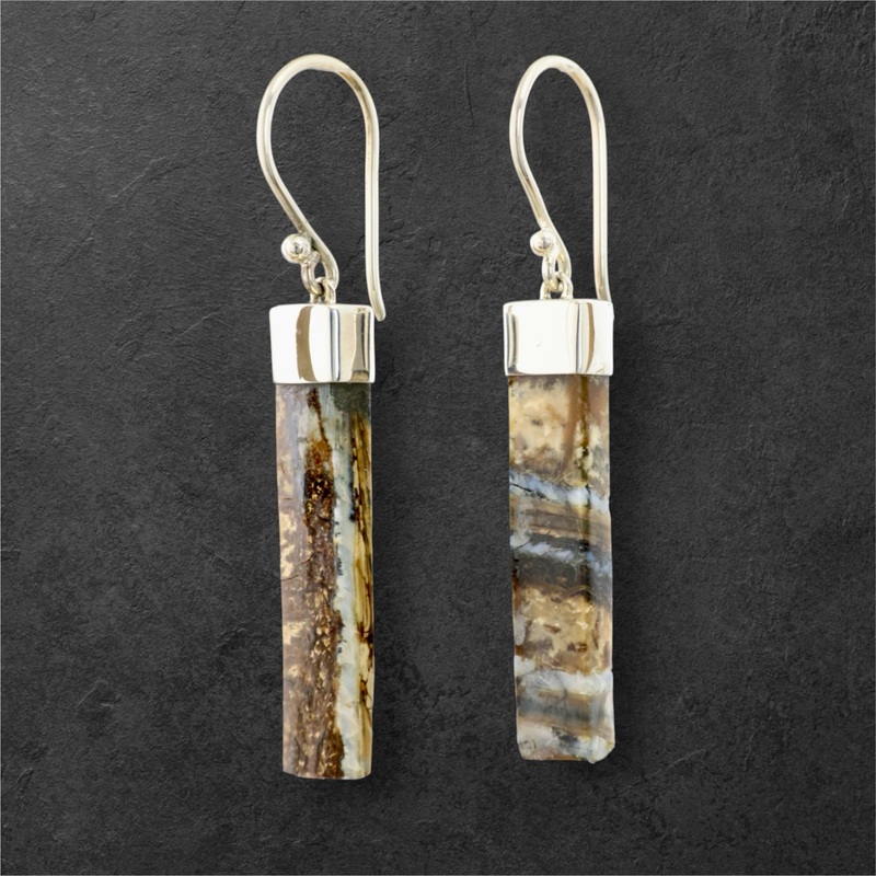 Mammoth Tooth Boho Earrings
