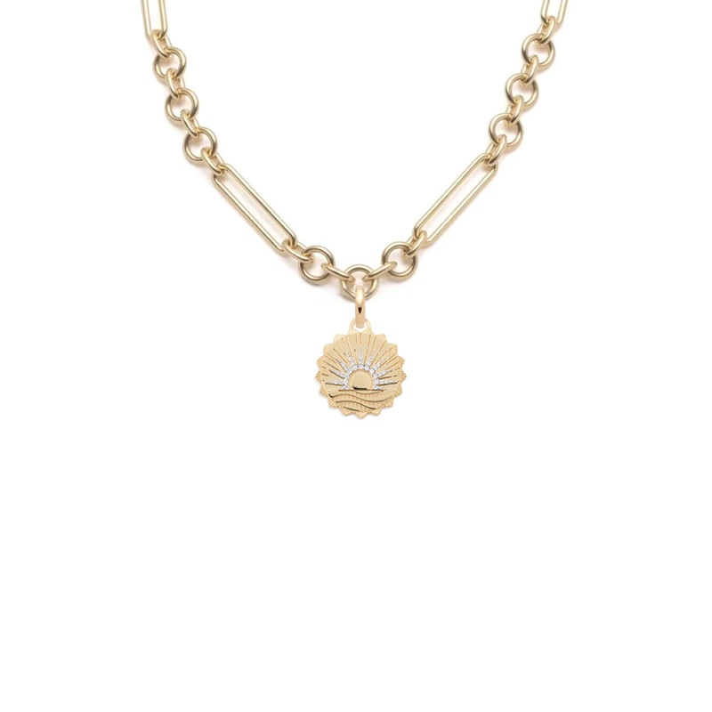 New Beginnings – Internal Compass : Midsized Mixed Clip Necklace