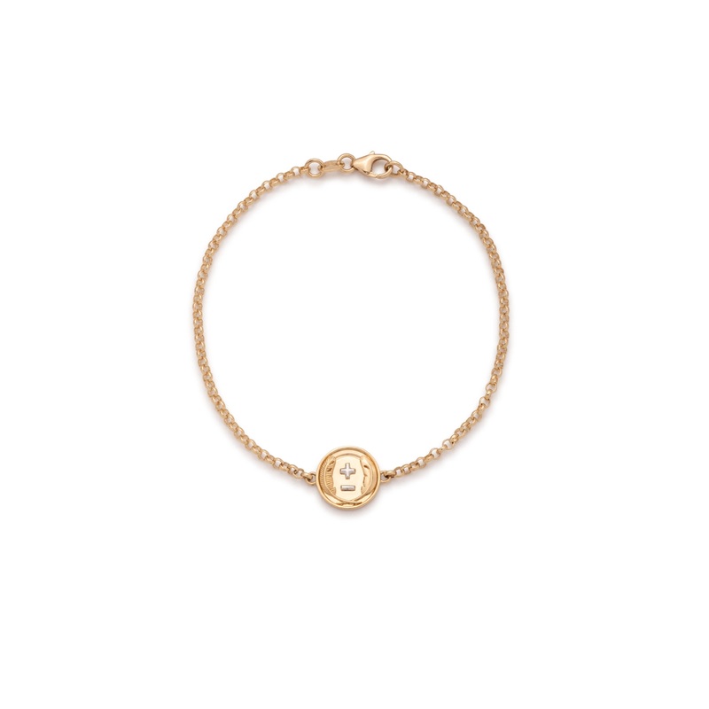 Vivacity Stationary Bracelet : in Yellow Gold