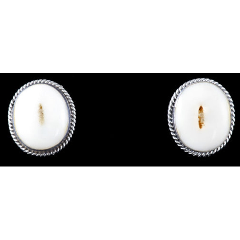 Walrus Ivory Post  Earrings