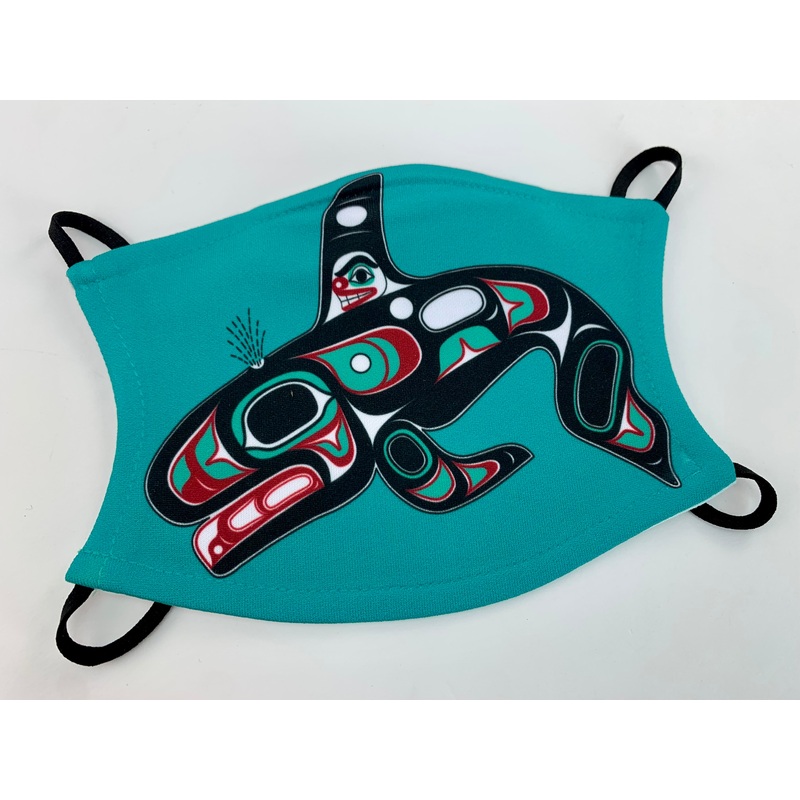 Killer Whale Face Mask