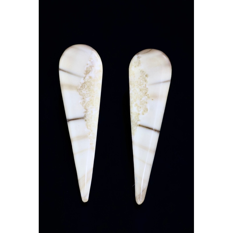 Post Ivory Earrings