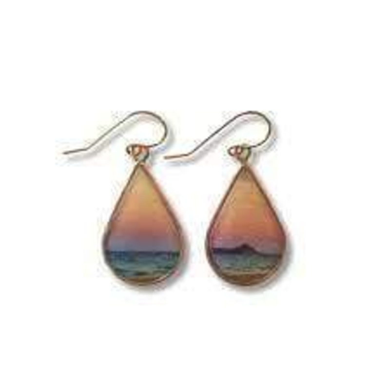 Sunset is My Favorite Color Small Earrings