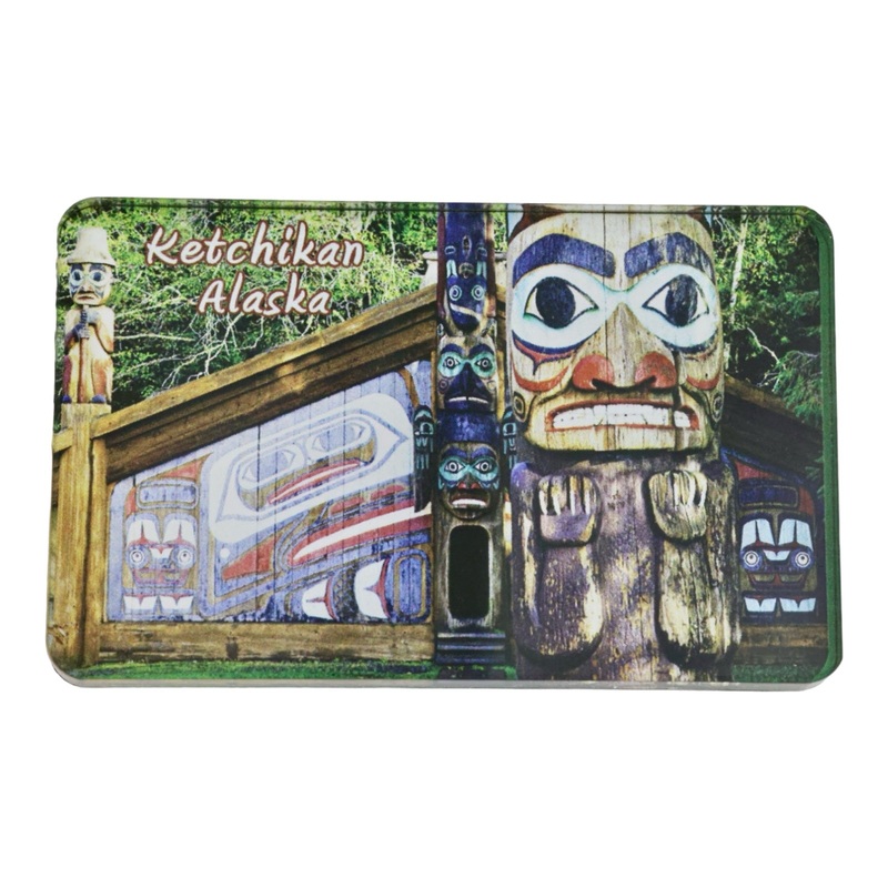 Ketchikan, Alaska Totem Magnet