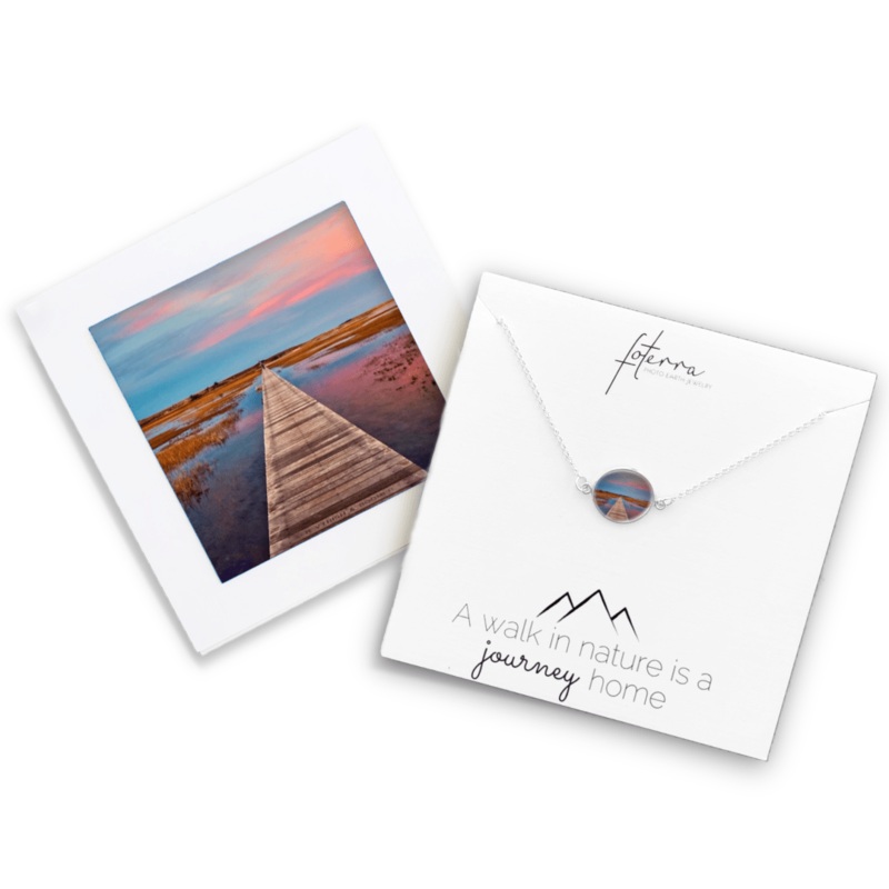 Wetlands Small Circle Necklace