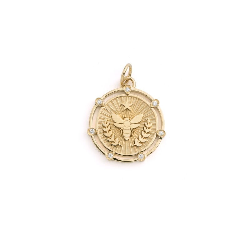 Bee – x Every Mother Counts : Medium Medallion