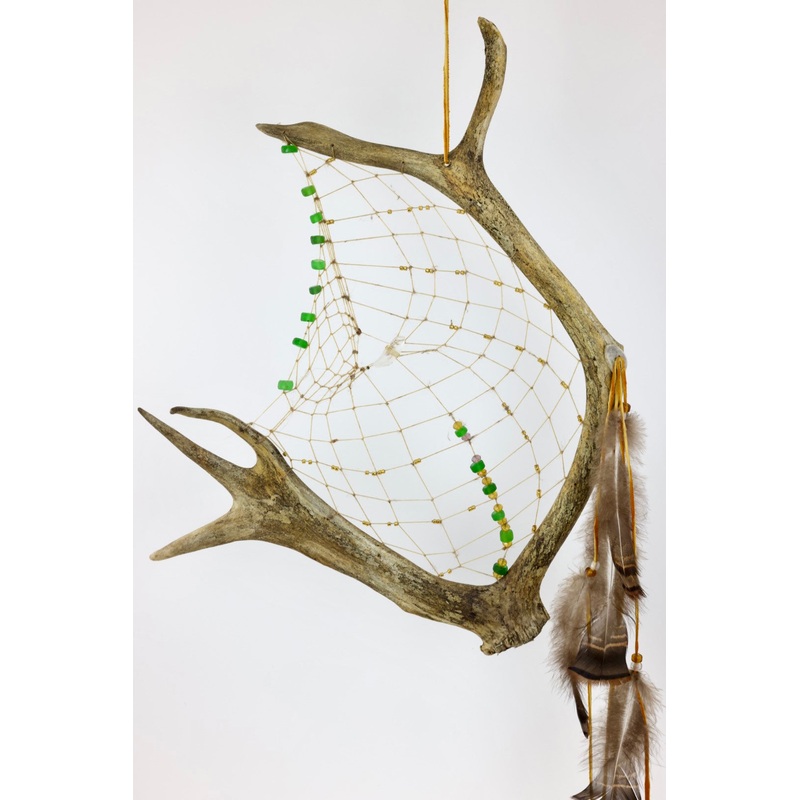 Caribou Antler Dream Catcher