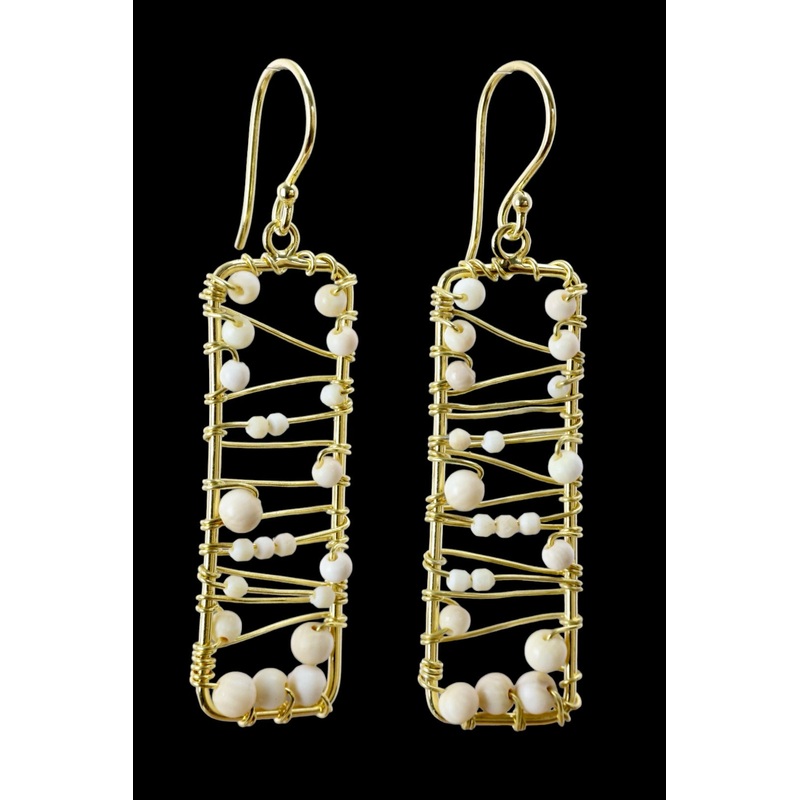 “Creekbed” Earrings