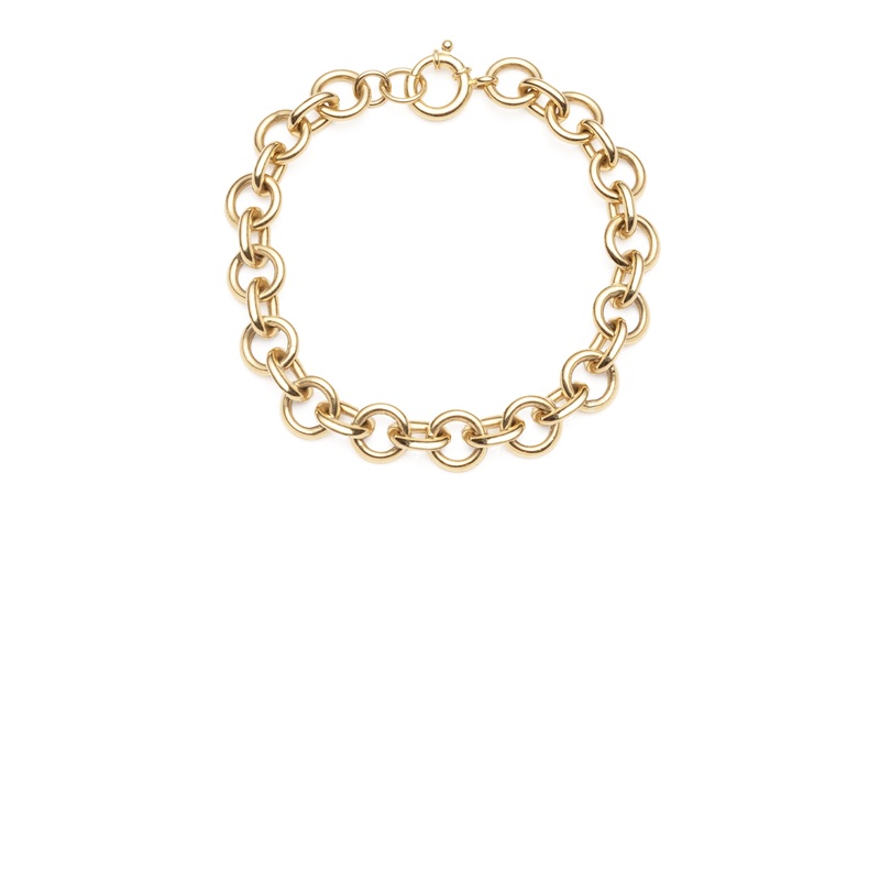 Midsized Mixed Link Bracelet